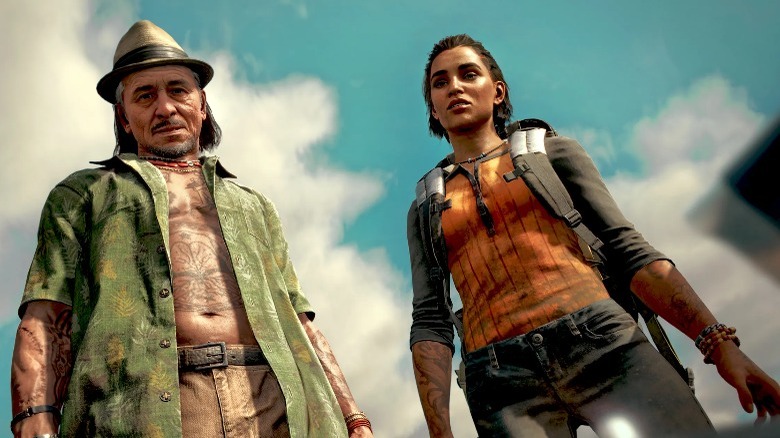 Far Cry 6 Characters looking down