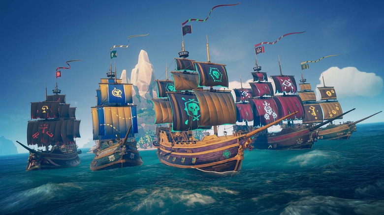 Sea of Thieves ships 