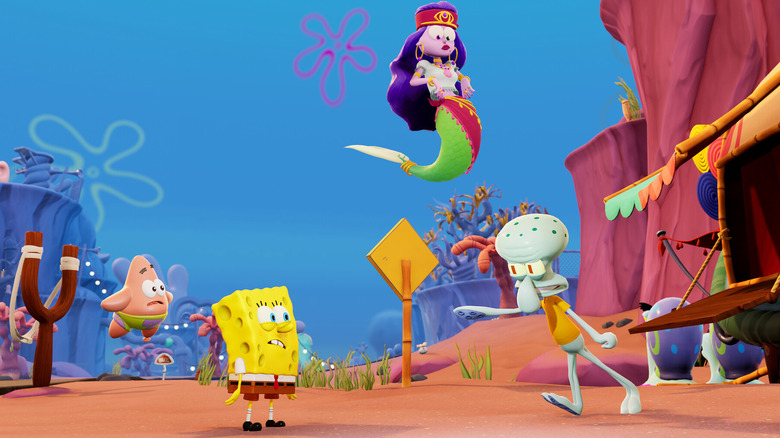 Spongebob Squarepants Cosmic Shake characters