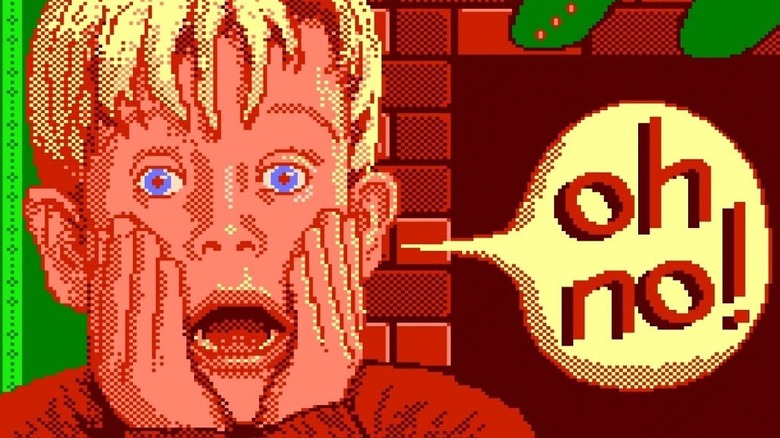 Home Alone THQ NES game