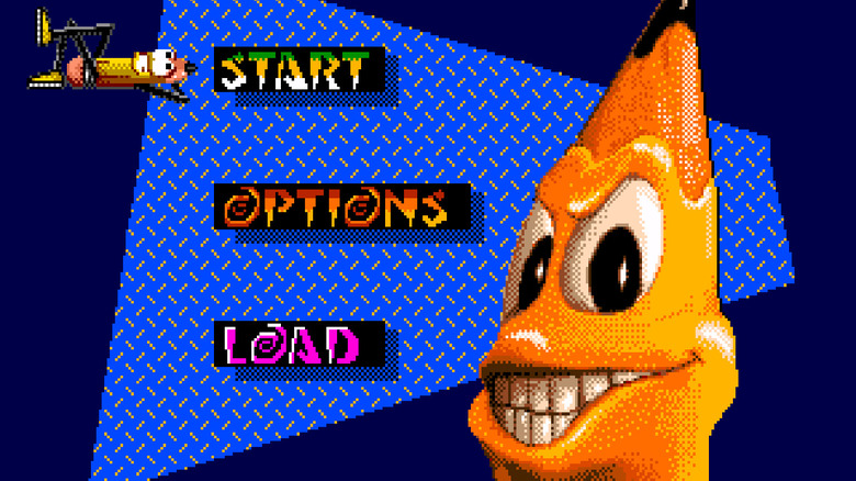 The menu screen for "Wild Woody"