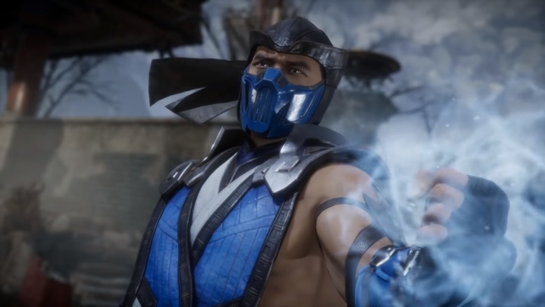 Sub-Zero using ice powers