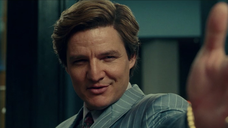 Maxwell Lord gesturing smiling