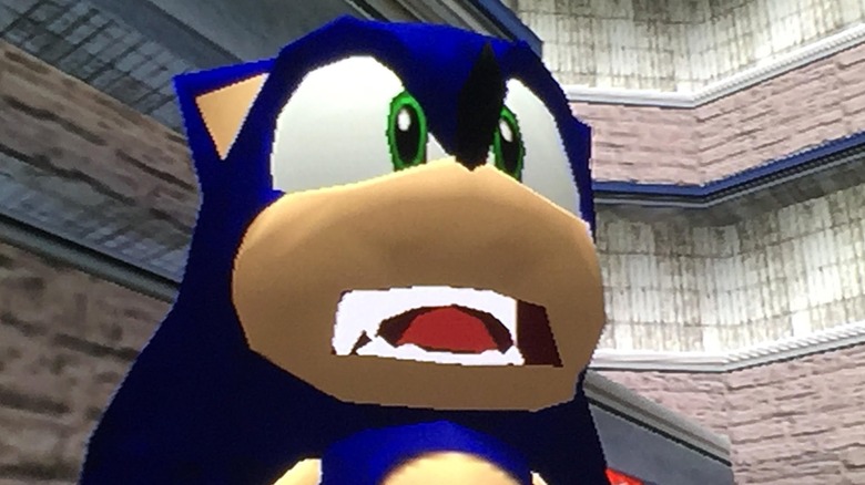 Sonic in awe