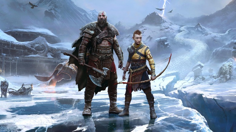 Kratos Atreus ice field
