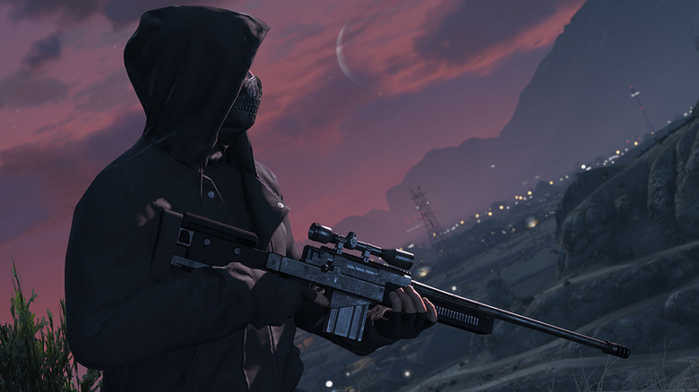 hooded sniper