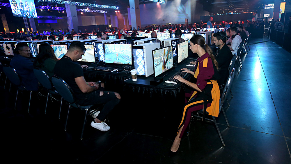 Players at BlizzCon 2019