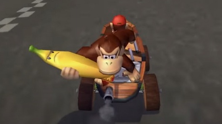 Donkey Kong with a banana