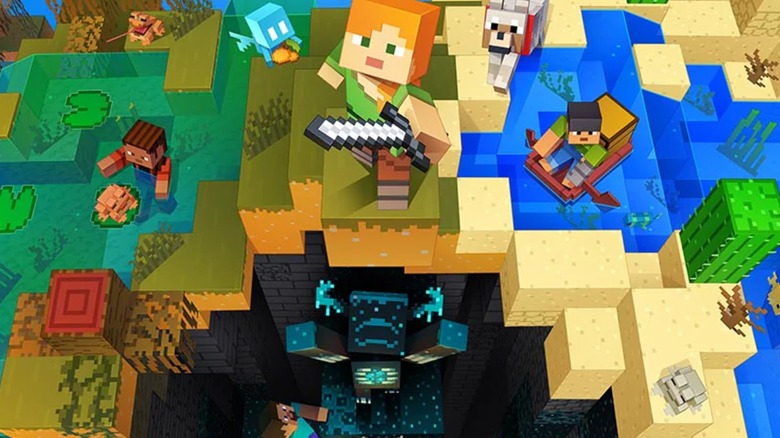 Minecraft Caves are full of different biomes