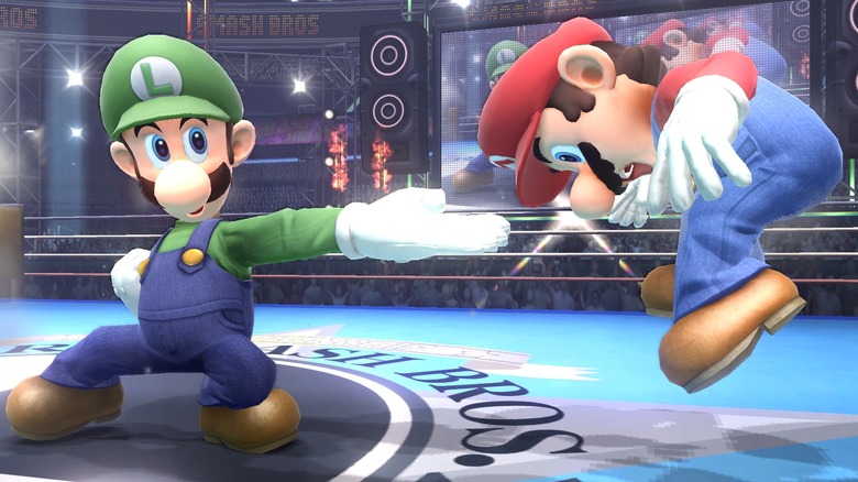 Mario Vs Luigi Super Smash Bros Ultimate
