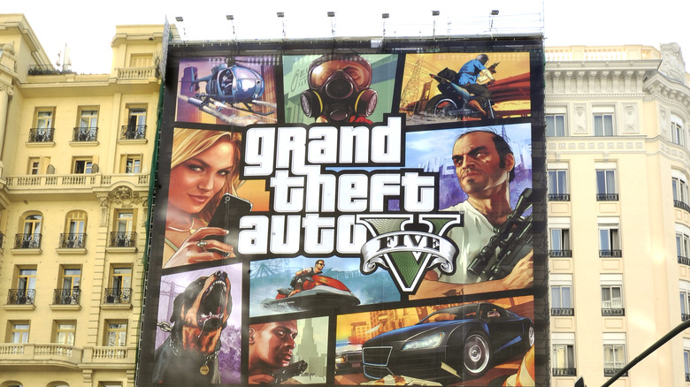 Grand Theft Auto 5 billboard