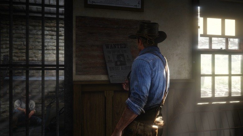 Red Dead Redemption 2 screenshot wanted poster