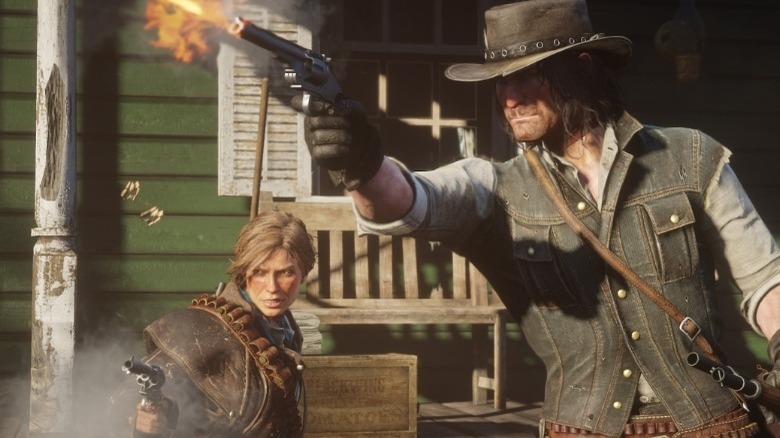 Red Dead Redemption 2 Sadie and Charles
