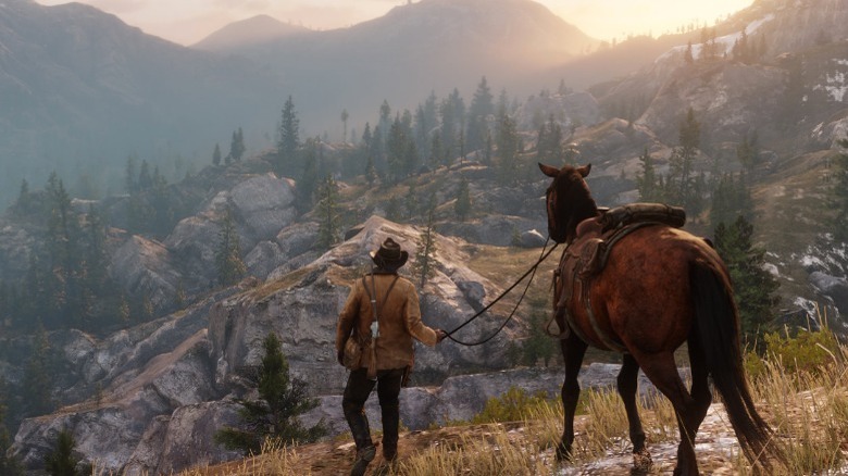 Red Dead Redemption 2 mountain pass