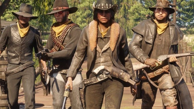 Red Dead Online squad