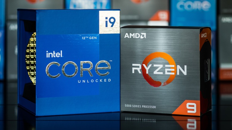 boxed Intel and AMD CPUs