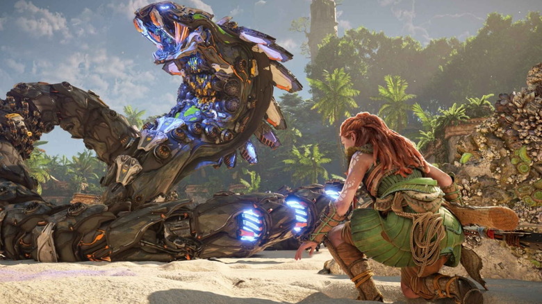 Aloy and Slitherfang