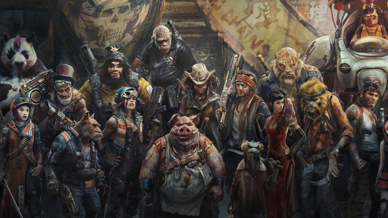 Beyond Good and Evil 2 characters gathered together