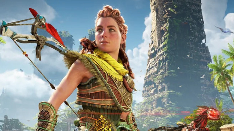 Aloy looks to distance