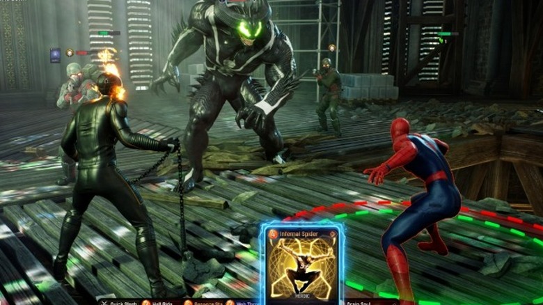 card combat in Marvel's Midnight Suns