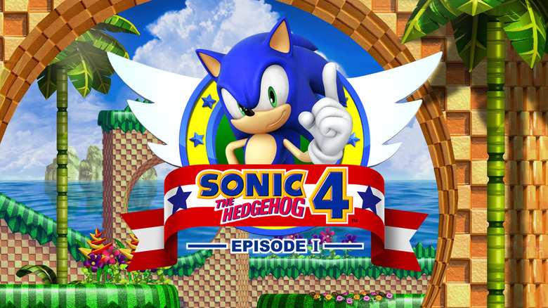 Sonic the Hedgehog 4 title screen