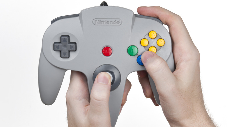N64 Controller In Hand
