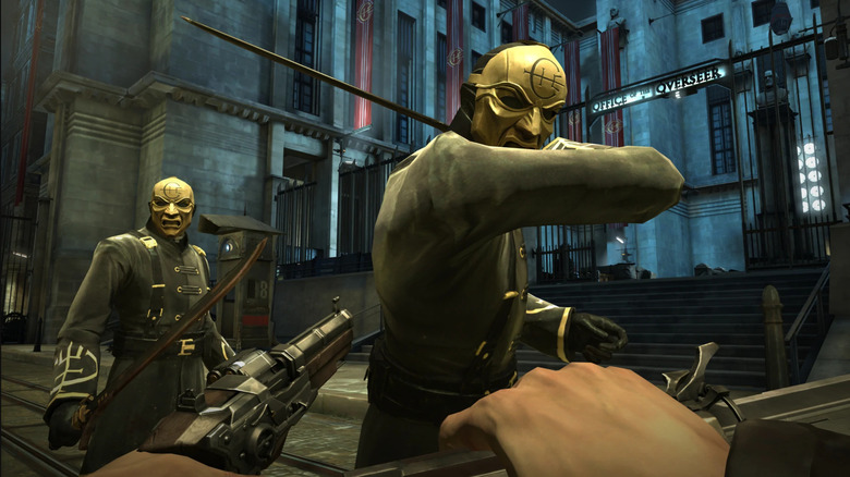 Dishonored Abbey grunts attack