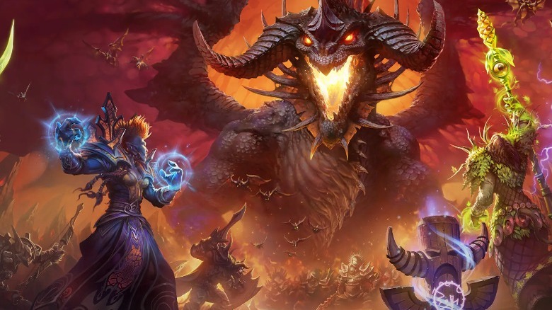 World of Warcraft Burning Crusade promo art