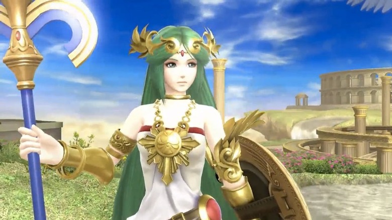 Palutena in Smash 4