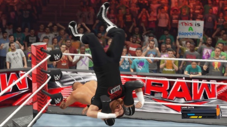 WWE 2K23 Aerial