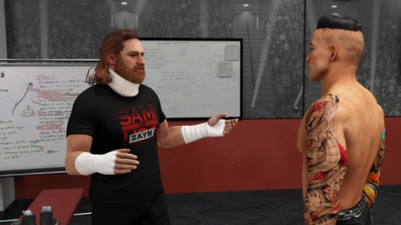 WWE 2K23 Sami Zayn