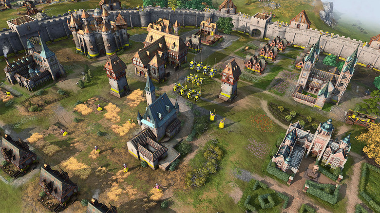 Walled-in civilization in Age of Empires