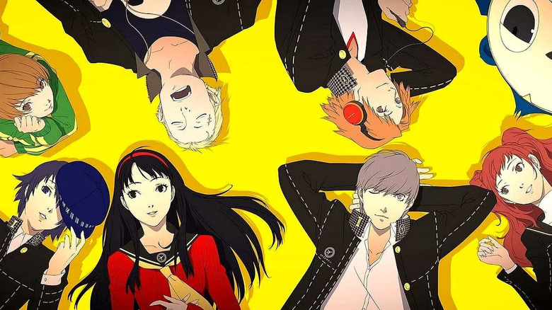 Persona 4 team laying down