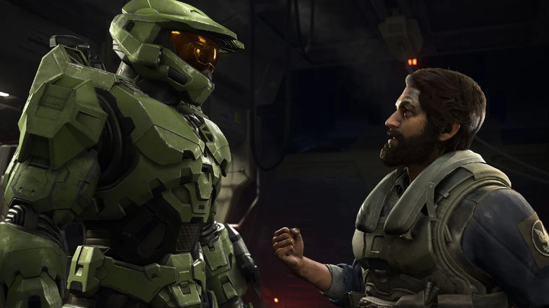 Master chief and pilot