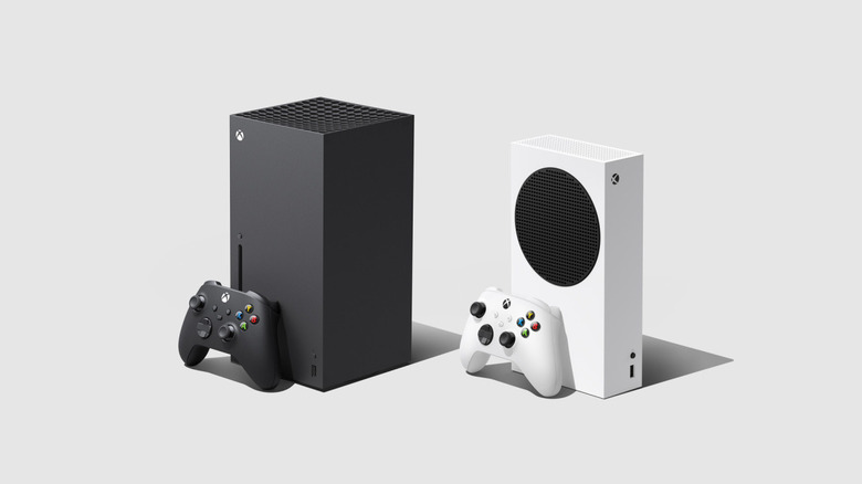 Xbox X and S side by side