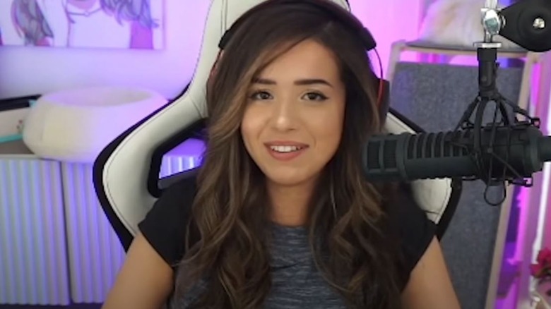 Pokimane smiling